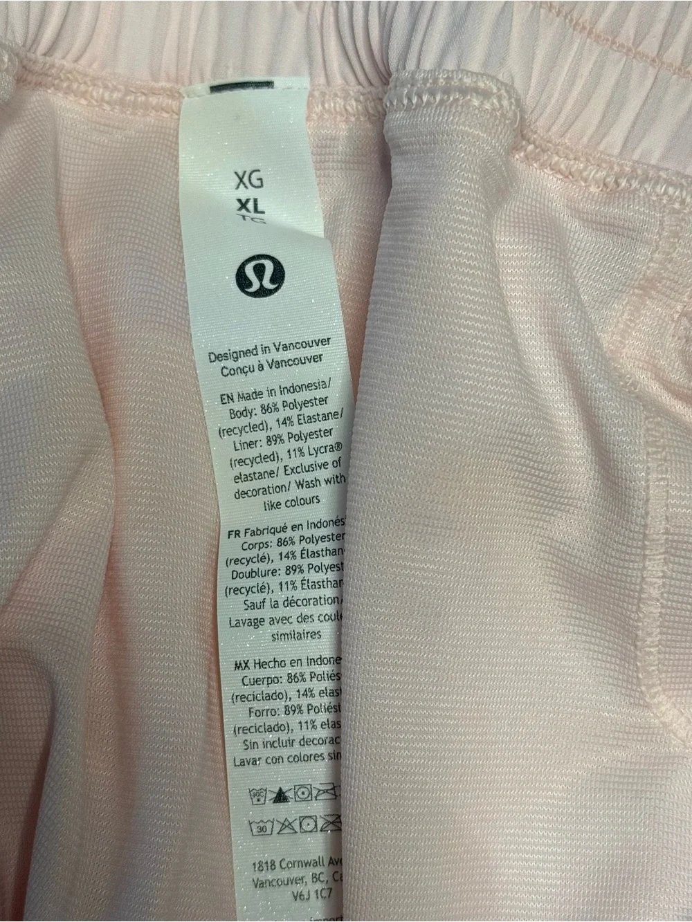 Lululemon Shake It Out High-Rise Shorts